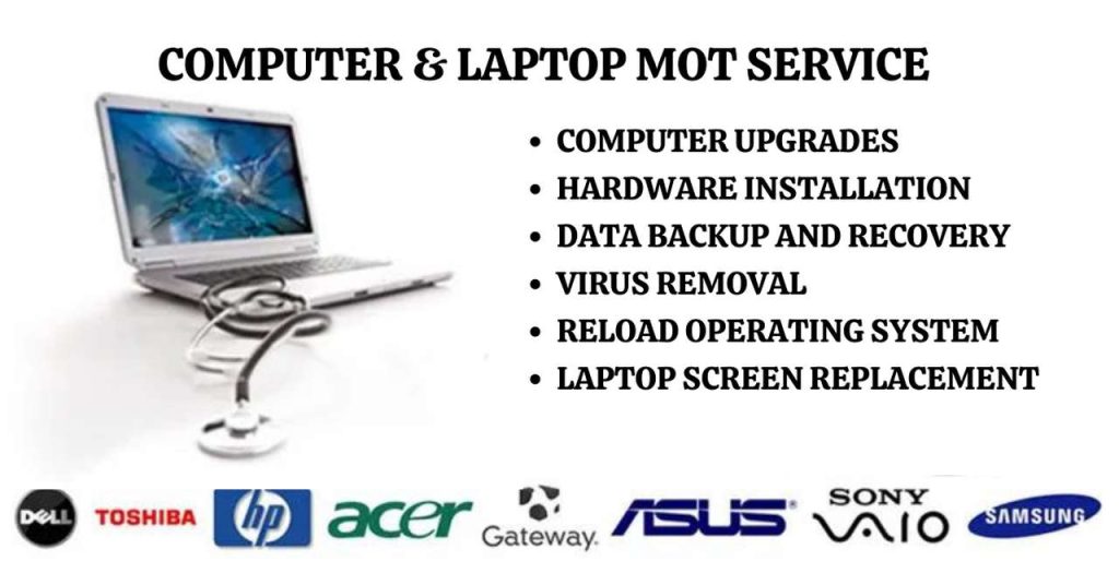 Computer Laptop Mot Service